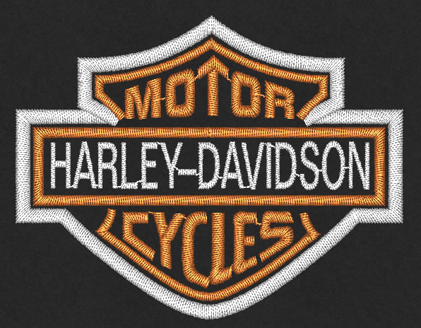 Miniatura Programma di ricamo logo patch HARLEY