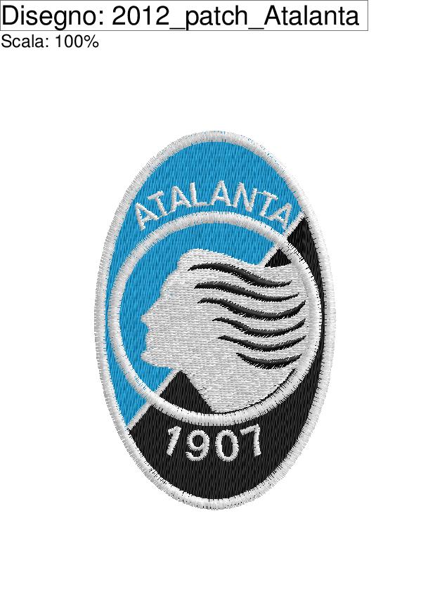 Icona programma per ricamare STEMMA Atalanta Calcio