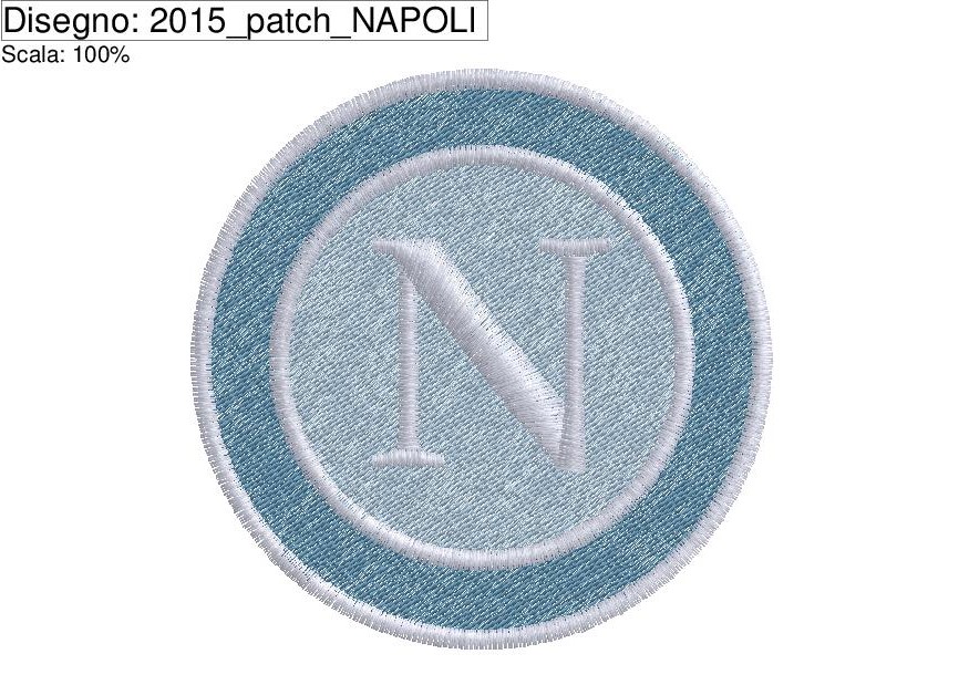 Icona ricamo 2015_patch_NAPOLI calcio