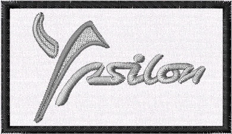 Miniatura file di ricamo nuovo Logo  Ypsilon cm. 7.5 x 4.5