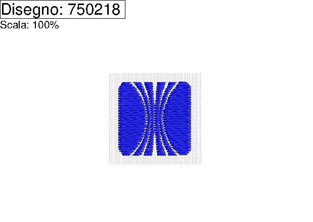 Programma di ricamo logo del Sait  2,5 cm.