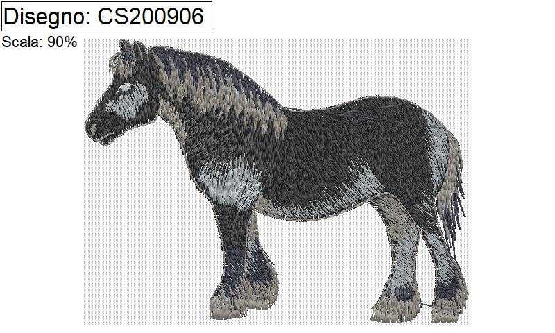 Miniatura File  ricamo cavallo tipo 4