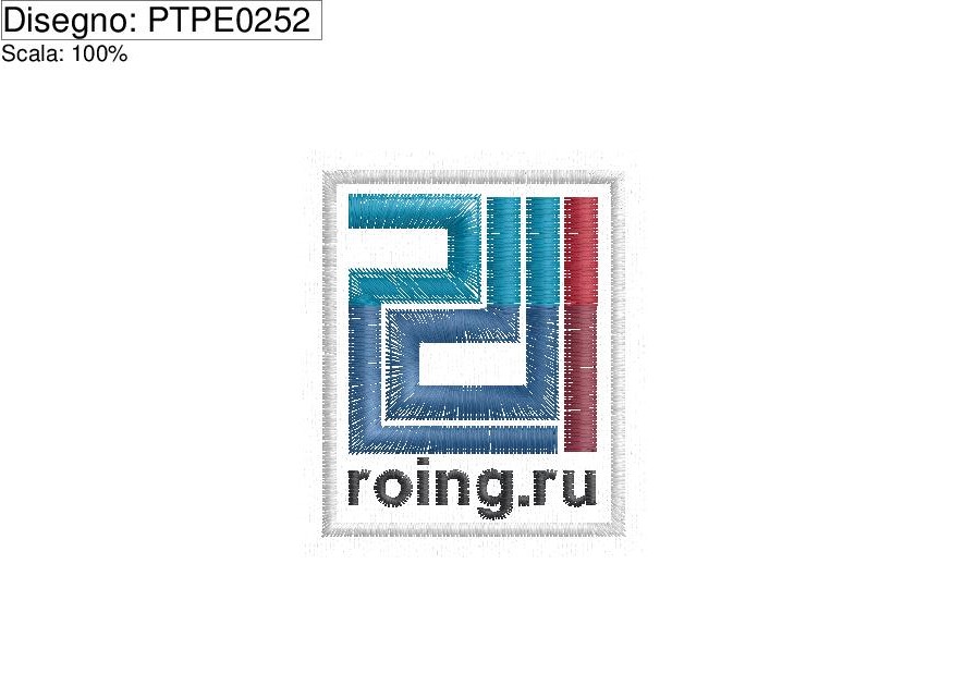 Ricamo Patch CM. 4,5 X 5,5 roing.ru