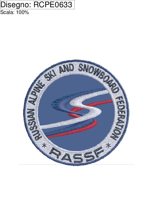 Ricamo RASSF Alpine Ski Federation