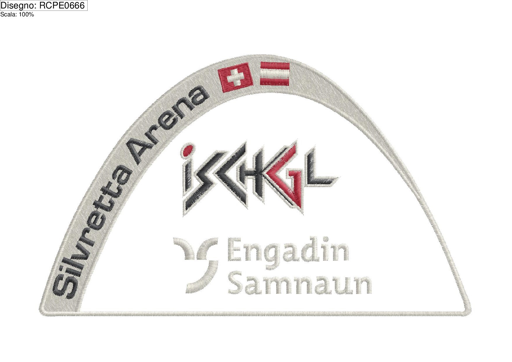 Programma ricamo  ischgl 25 cm. in data 18-05-2015