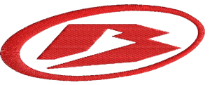 Miniatura File ricamo logo BETA su base cm.12