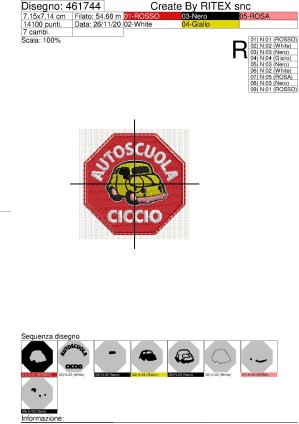foglio di lavorazione