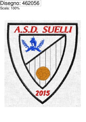 Icona Prg. di ricamo scudetto A.S.D. SUELLI