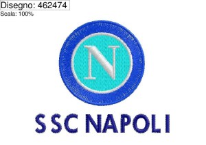 Miniatura  PROGRAMMA RICAMO LOGO ssc napoli