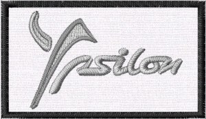 Miniatura file di ricamo nuovo Logo  Ypsilon cm. 7.5 x 4.5