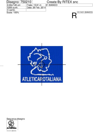 Foglio di lavorazione ATLETICAROITALIANA