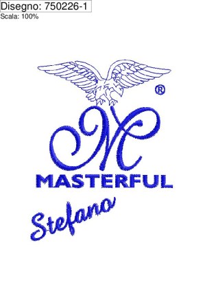 750226 Programma di ricamo MASTERFUL Stefano