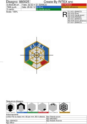 880025 foglio lavorazione