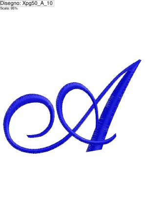 Miniatura Iniziale lettera (A) su altezza cm.10