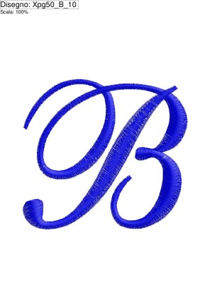 Miniatura Iniziale lettera (B) su altezza cm.10
