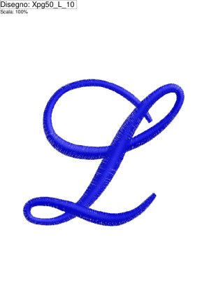 Miniatura Iniziale lettera (L) su altezza cm.10