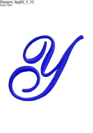 Miniatura Iniziale lettera (Y) su altezza cm.10